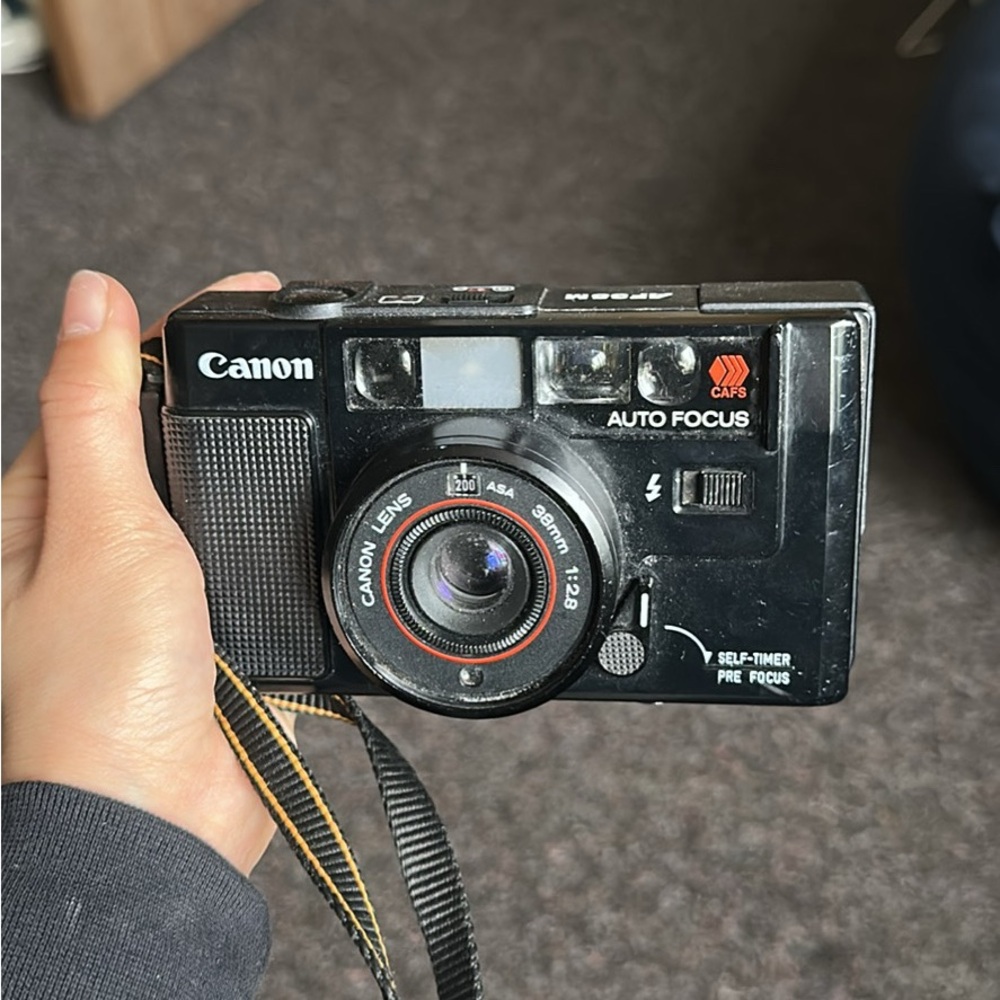 Canon Black Auto Focus Camera